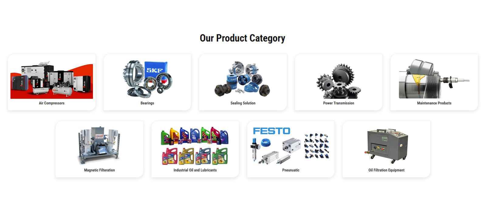 Industrial Oil and coolant Filtration Systems